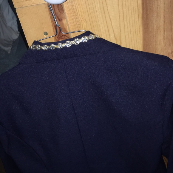 💥$5📍VIntaGE skirt set blazer jacket 80s - Picture 7 of 11